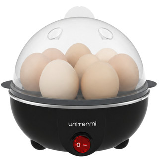 Cozedor de Ovos Elétrico Preto Até 7 Ovos 220V Unitermi