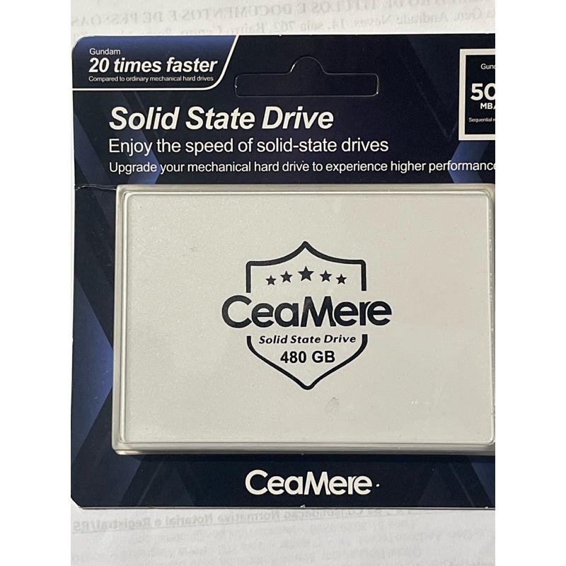SSD Interno Ceamere 480GB SATA III 2.5” – Alta Velocidade e Desempenho