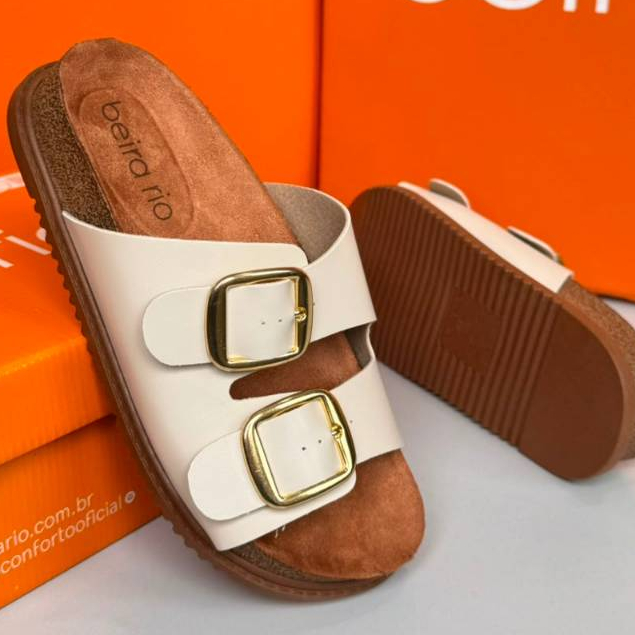 Sandália Feminina Beira Rio 8523.108 Flatform Leve Confortável e Antiderrapante