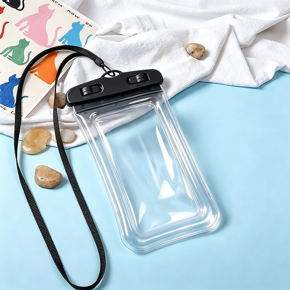 Capa A Prova Dágua Para Celular Flutuante Não Afunda Com Cordão Para Praia Piscina Mergulho Uso Geral XT