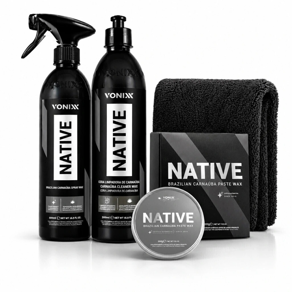 Ceras de Carnaúba Linha Premium Native Vonixx Original