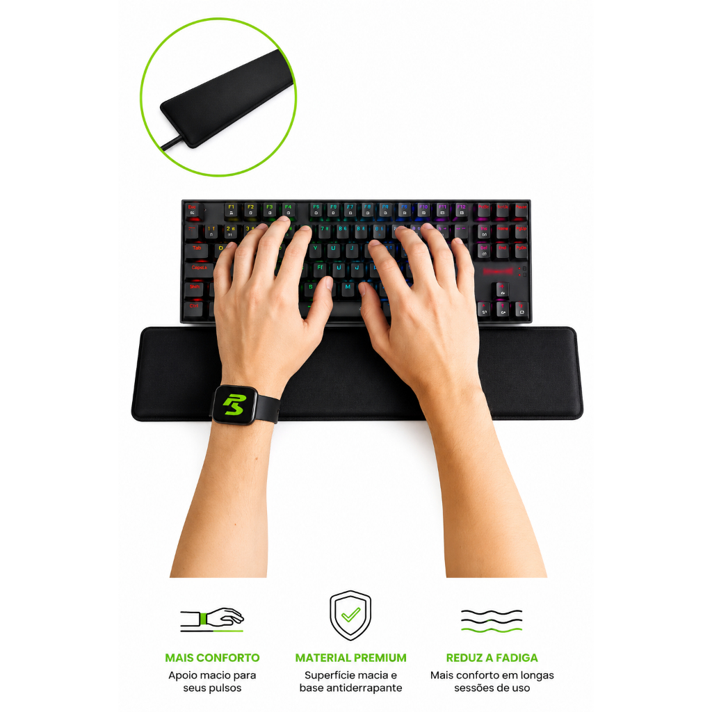 Apoio Ergonômico Quebra-quina G - Polispuma
