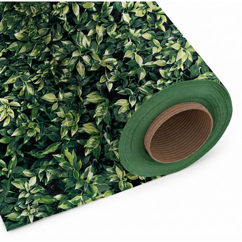TNT Estampado Folha Muro Folha Inglês Decoração Mesa e Parede 6,00m X 1,40m