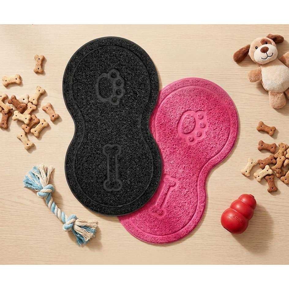 TAPETE PET COMEDOURO IMPERMEÁVEL 46x26cm - Chega de Bagunça na Hora da Comida!
