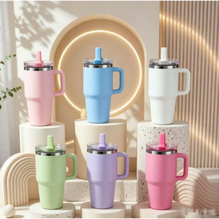 Copo Garrafa Térmico Portátil 420ml/600ml Com Canudo Chupeta Alça e Tampa Para Escola Tra…
