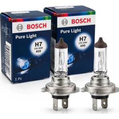 Par Lâmpada H7 Pure Light 12v 55w Bosch Original