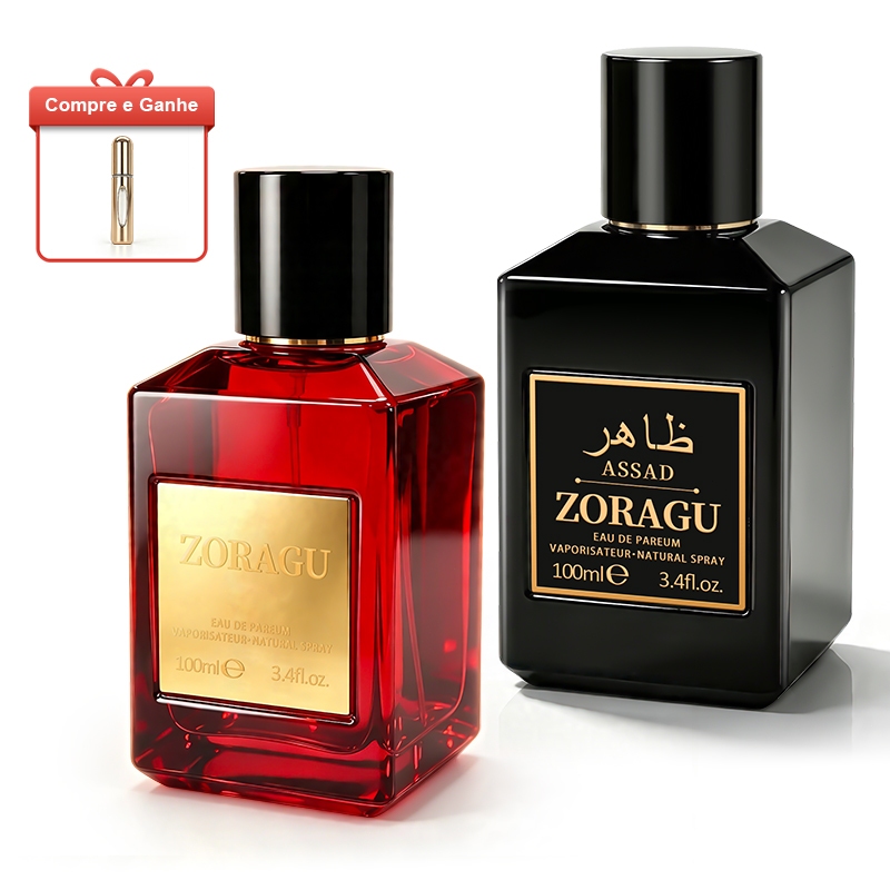 Perfume Árabe Masculino e Feminino 100ml Eau de Parfum com Atomizador