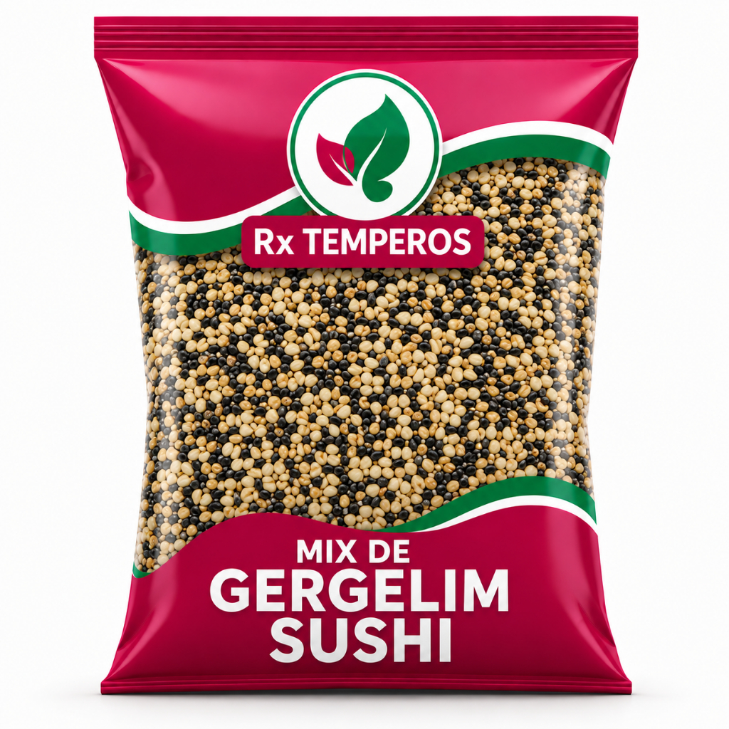 Mix de Gergelim para Sushi – Sabor, Crocância e Tradição Oriental