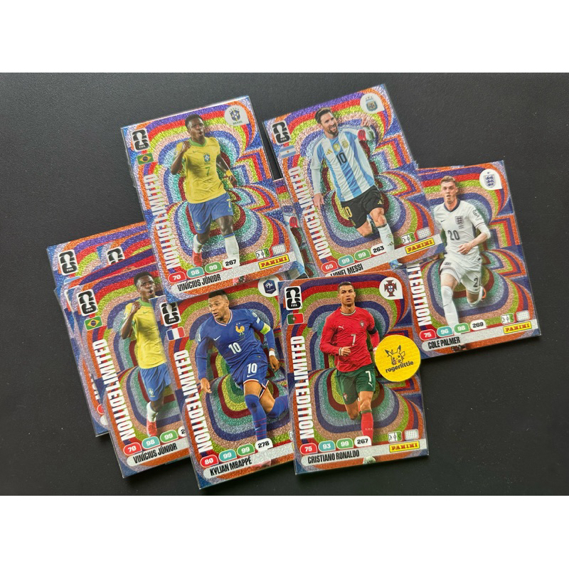 Card Limited Edition Adrenalyn XL Copa do mundo 2026 Versão Europa (Gliter)