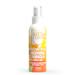 Hair & Body Splash Coco, Manga e Maracujá Soul Power – Fragrância de Longa Duração - 100ml
