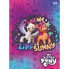 CADERNO BROCHURA 80 FOLHAS MY LITTLE PONY - SÃO DOMINGOS - UNITÁRIO E SORTIDO · foto 2