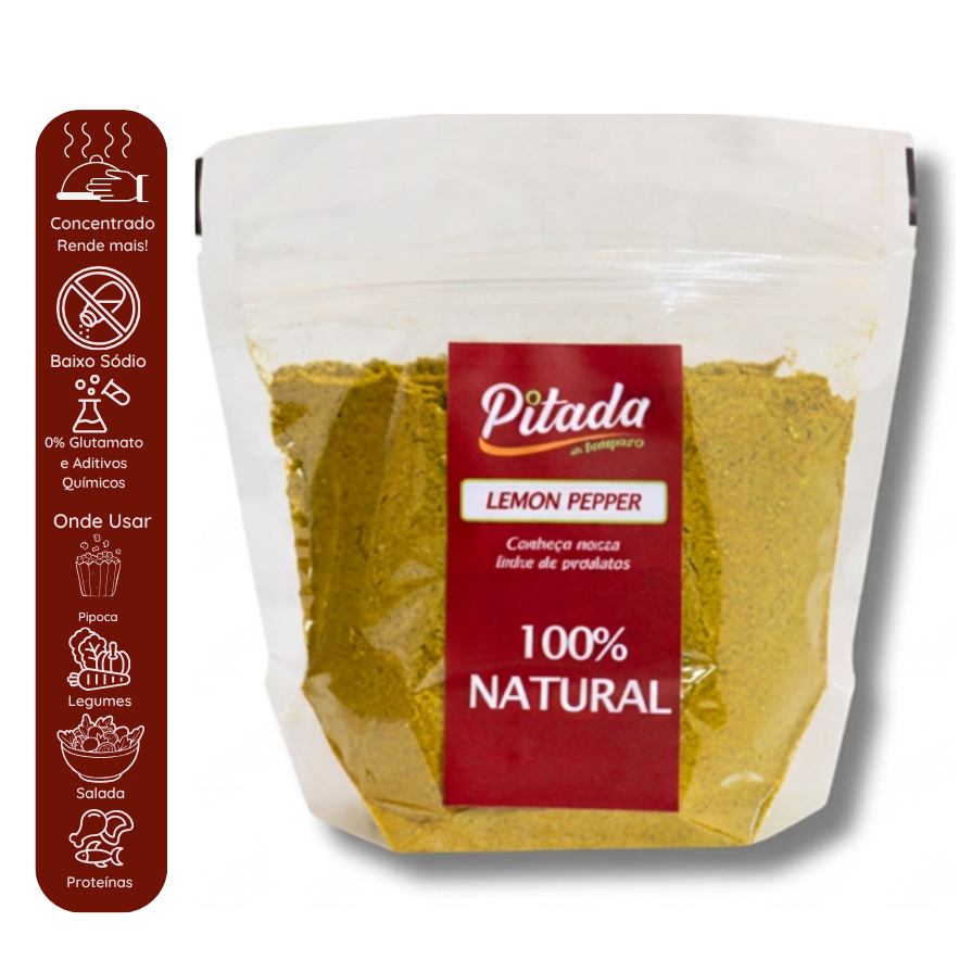 Lemon Pepper  - Salada Frango Peixe Pipoca
