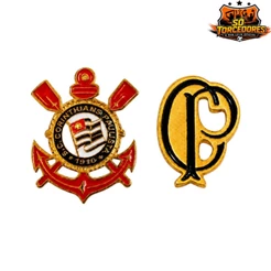 BOTON PIN PRESENTE OFICIAL CORINTHIANS