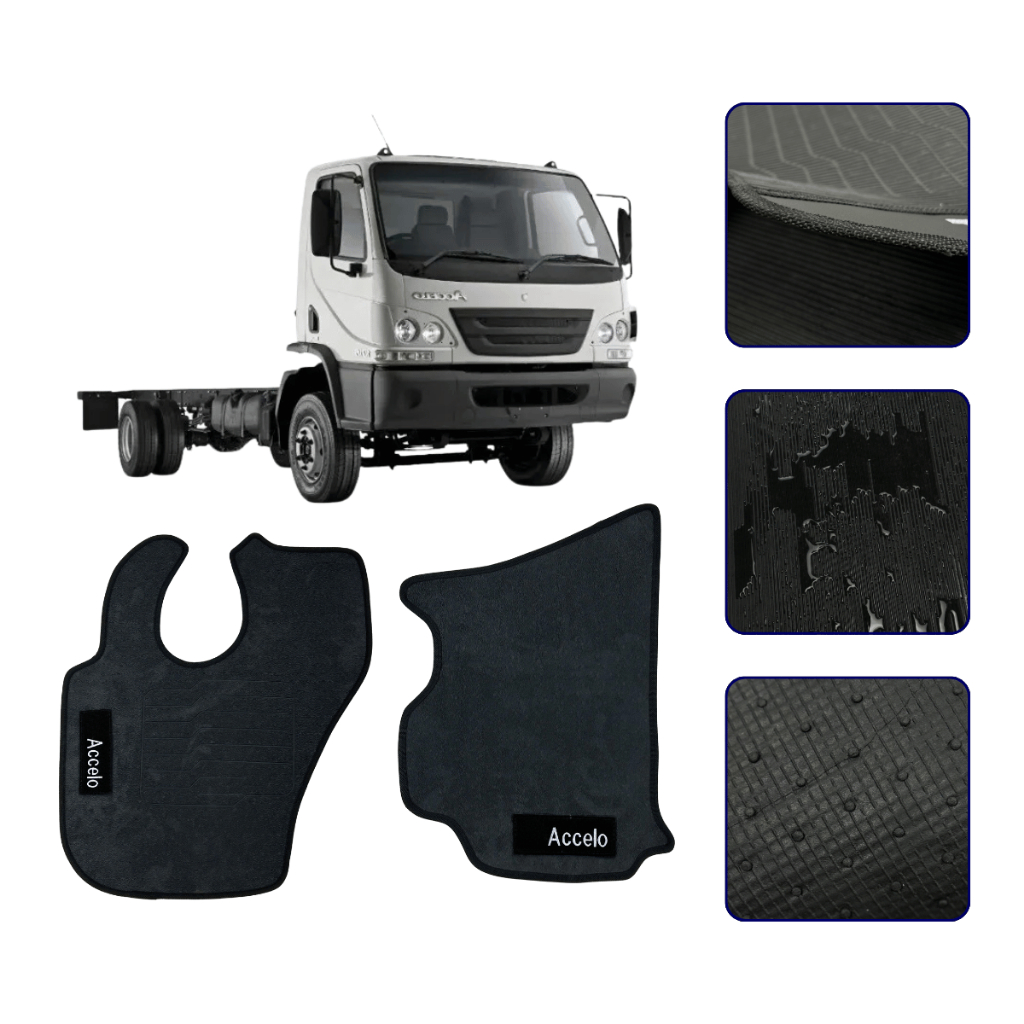 Tapetes Dianteiros Para Accelo 2012 13 14 15 16 17 18 2019 Premium Emborrachado