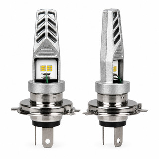 Lâmpada Super LED H4 M106 6500K 12W Farol Alto Baixo Moto Carro Plug And Play