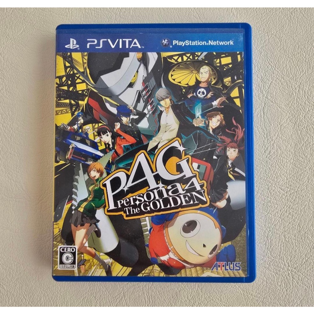 Used Persona 4 Golden PS Vita Japanese Version Authentic Japan