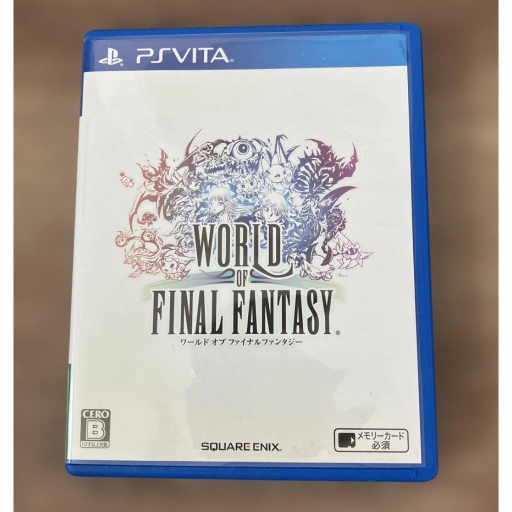 Used World of Final Fantasy PS Vita Japanese Version Authentic Japan