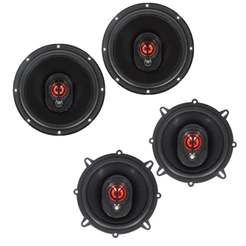 Kit 4 Alto Auto Falantes Bomber BBR 6 e 5 Polegadas Boca 6x5 220w rms VÁRIOS CARROS