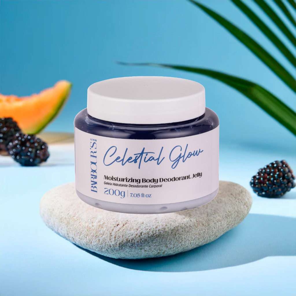 Geleia Hidratante Celestial Glow Barbour's Beauty 200g Fragrância Doce Desodorante Corporal · foto 2