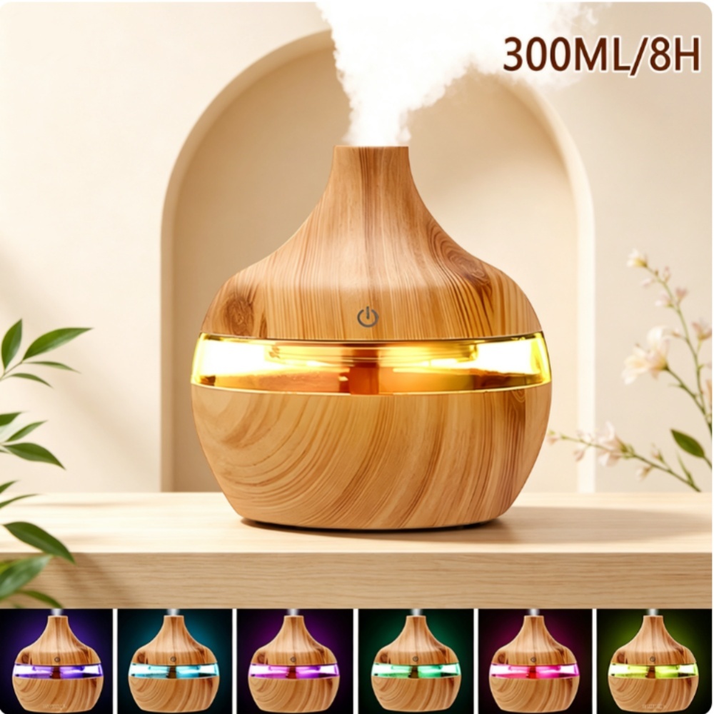 Umidificador Difusor Aromatizador De Ambiente Ultrassônico Humidificador Purificador Com Desligamento Automático