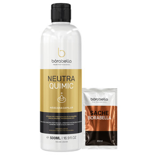 Borabella Neutraquimic Neutraliza Ph Elimina Cheiro 500ml + Sache Capilar