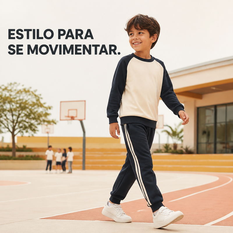 Conjunto Moletom Infantil Juvenil Menino Menina – Tamanhos do 6 ao 16
