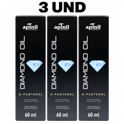 ÓLEO REPARADOR CAPILAR DIAMOND OIL 60 ML - APINIL