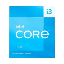 Processador Intel Core i3 14100 14ª Geração 3.5 GHz (4.7 GHz Turbo) Cache 12MB LGA 1700 - BX8071514100