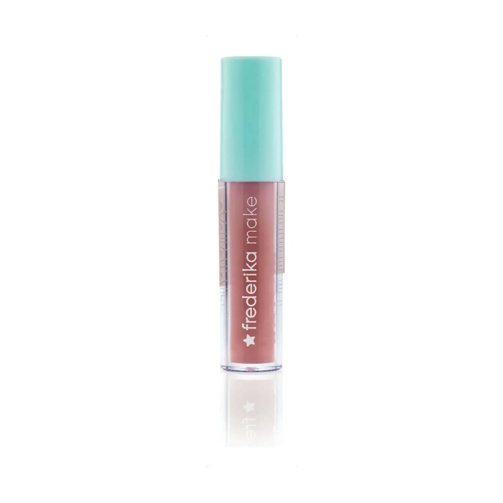 Batom Líquido Lichia 3,4ml Frederika Make Acabamento Matte Cor Brulée