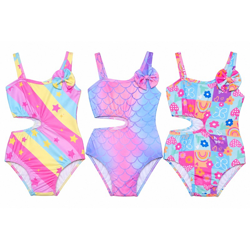 Mayo estampado laço infantil com detalhe 02 ao 10