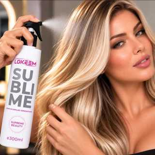 LOKEEM Protetor Térmico 10 em 1 300ml | Leave-in Capilar | Anti Frizz | Brilho Espelhado | Maciez | Reconstrução