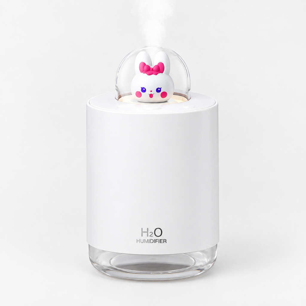 Umidificador de Ar Portátil UM201-09 Ultrassônico Silencioso para Quarto Casa Escritório Ar-Condicionado Ambiente