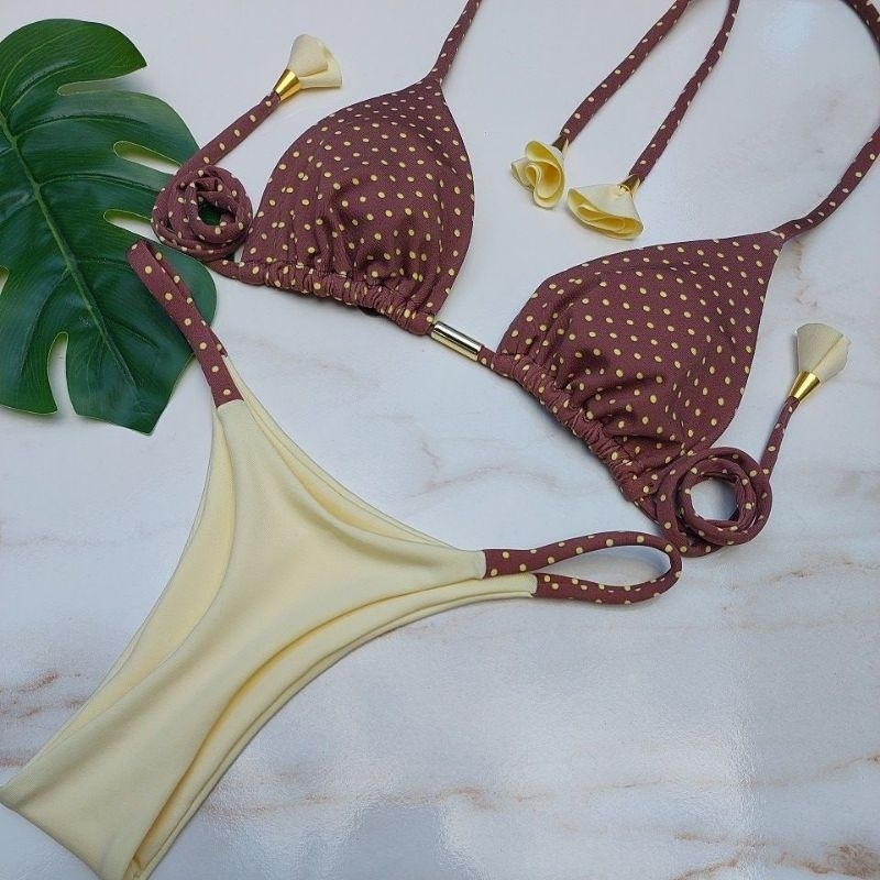 Biquíni Marquinha Perfeita/Fio/ Perfeito para seu bronze.