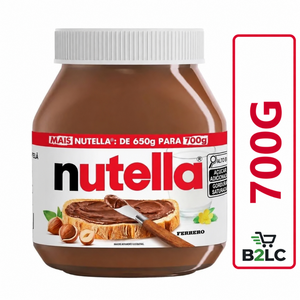 Nutella 700g Ferrero Original Creme de Avelã com Cacau