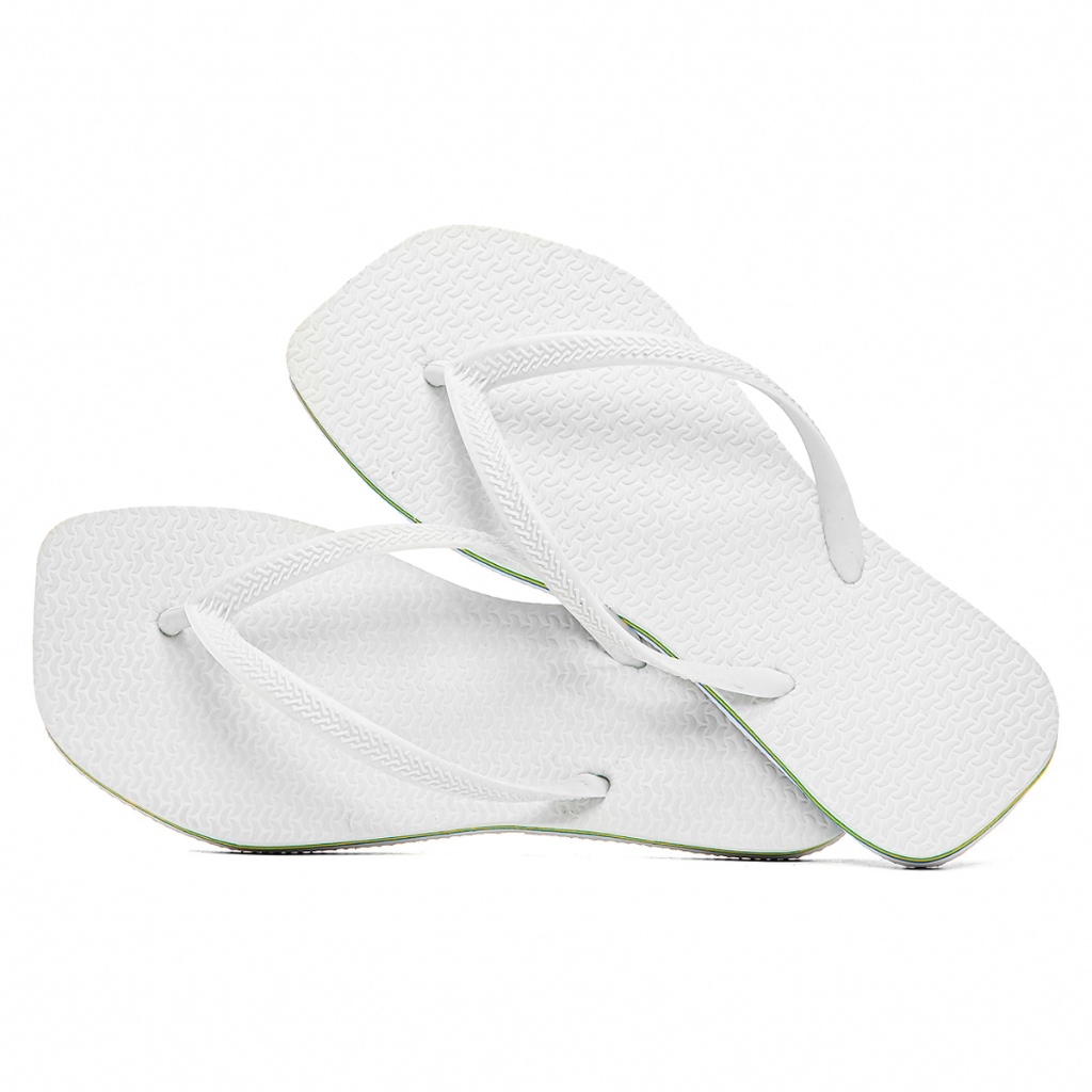 Chinelo Feminino Sola Quadrada Casual Confortável