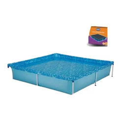 Piscina Infantil Quadrada 1500 Litros Mor + Capa