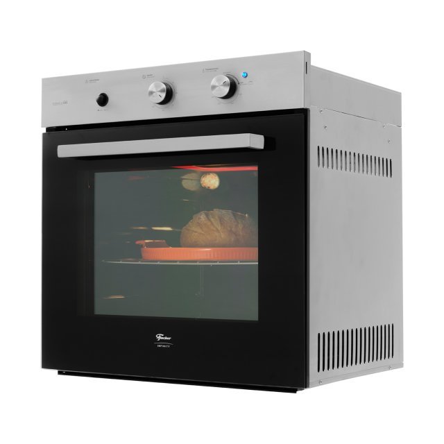 FORNO A GAS DE EMBUTIR FISCHER INFINITY 78L COM GRILL