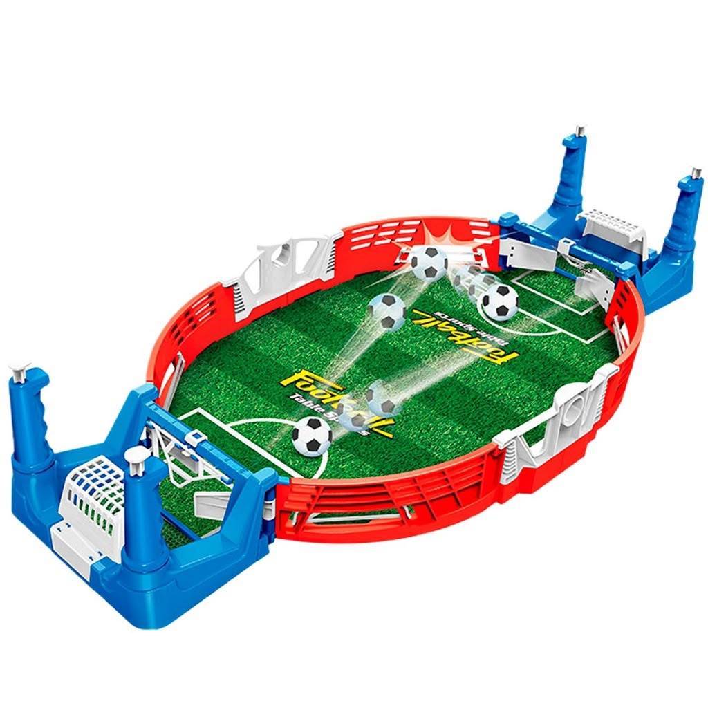Jogo de Futebol de Mesa Infantil com 2 Bolas – Campo de Futebol Portátil