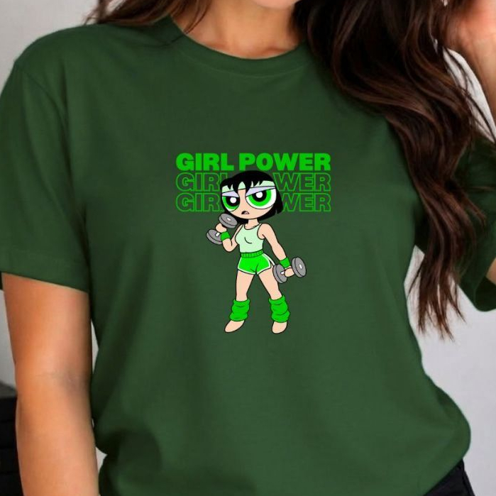 Tshirt Blusa feminina Meninas Super Poderosas, DOCINHO, CAMISETA DESENHO ANIMADO Girl Power