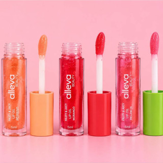 Lip Oil Fruit & Juicy/ Lip Oil Fruity & Juicy/ Lip Oil Alleva/ Lip Oil Alleva Beauty/ Gloss Lip Oil Alleva