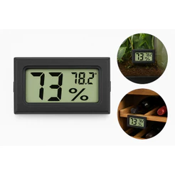 Higrômetro Digital com Termômetro Monitoramento Preciso de Umidade e Temperatura