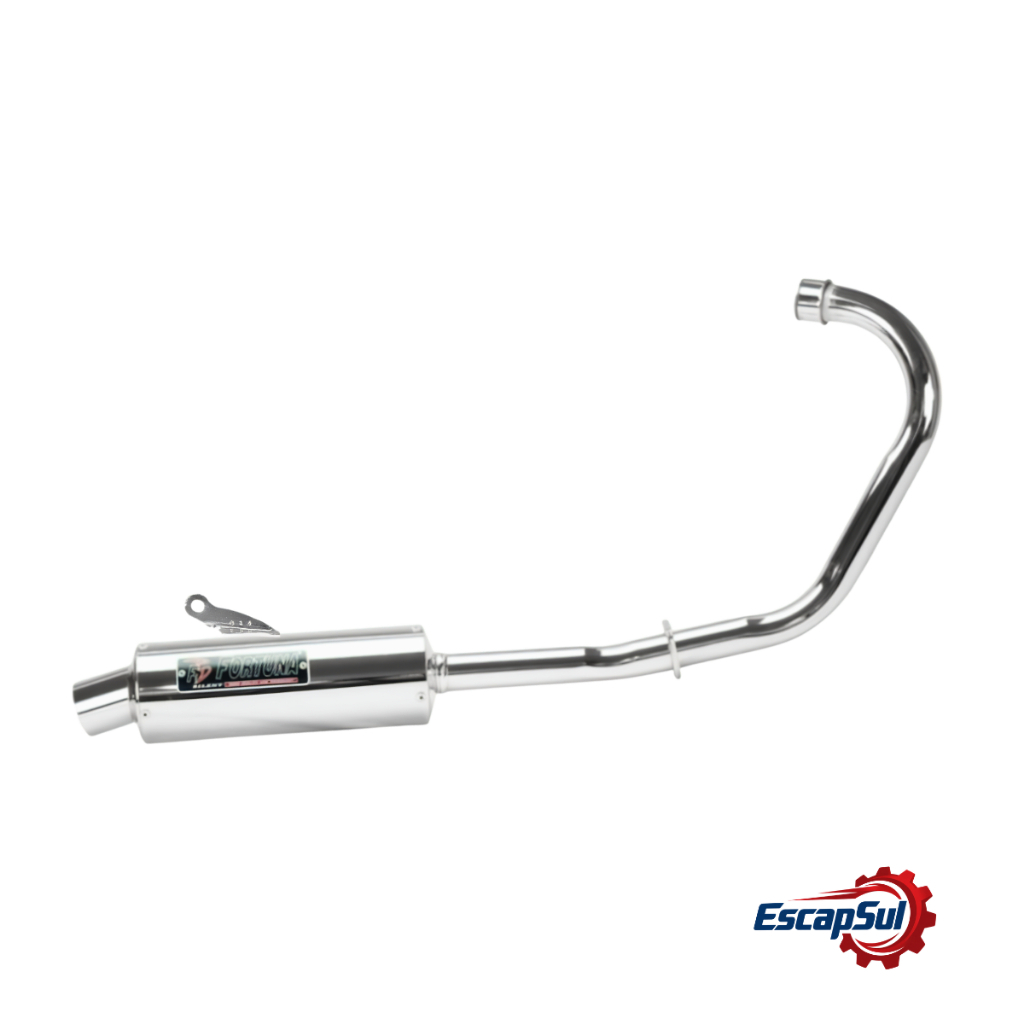 Escapamento Titan 150 2004/2008 Esd Mini Turbo Fortuna
