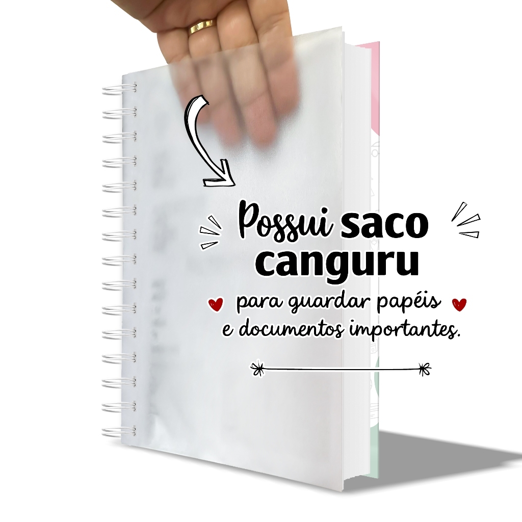 Caderneta Controle Financeiro Caderno Anotações Minhas Finanças Meus Ganhos 2025/2026 · foto 2