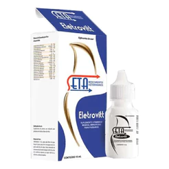 Seta Eletrovitt Suplemento Vitaminico Mineral Aminoacido para passaros 15ML