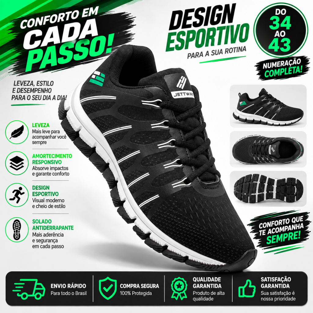 Tênis masculino academia treino leve esportivo exclusivo confortável estiloso lançamento