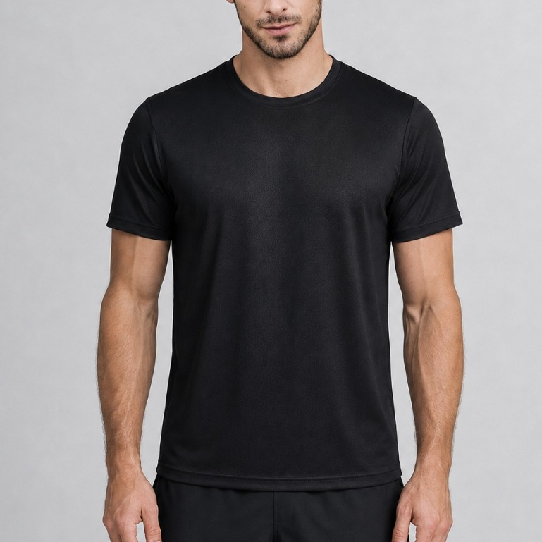 Camisa Masculina Dry Fit Para Academia Corrida Esportes Confortável Macia Proteção UV Promoção
