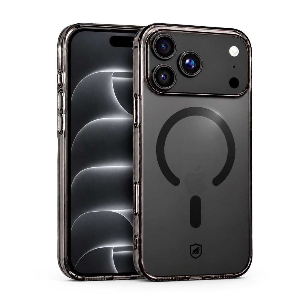 Gshield Capa Case Capinha Crystal Slim Dark em Acrílico Compatível com Magsafe para iPhone 17 Pro Max / 18 Pro Max