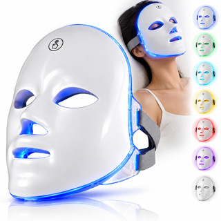 Mascara led facial Skincare led 7 cores  USB Recarregável EPS-7361