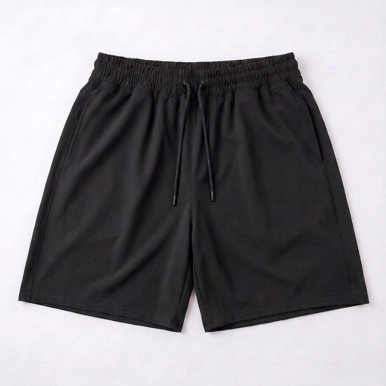 Bermuda Masculina lisa cos de Elástico com Elastano Premium Secagem Rápida Academia Praia e Lazer