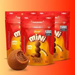 Kit 3 Pacotes Bombom Zero Açucar Doce de Leite Canela Churros Sem Glúten Flormel 60g Mini Docinhos